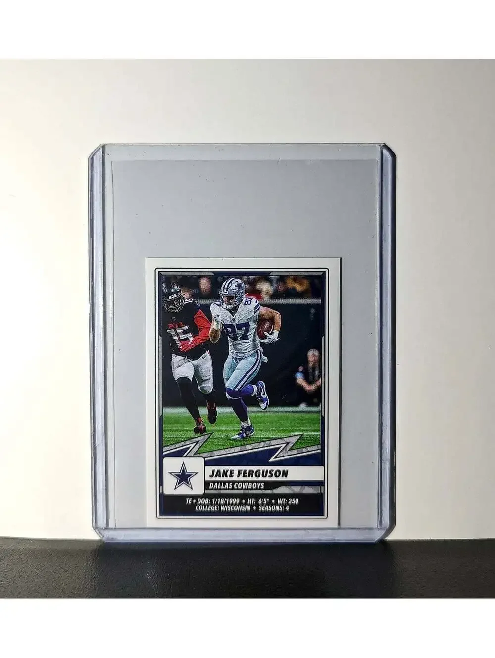 Jake Ferguson 2025 Panini NFL #302 Sticker Dallas Cowboys